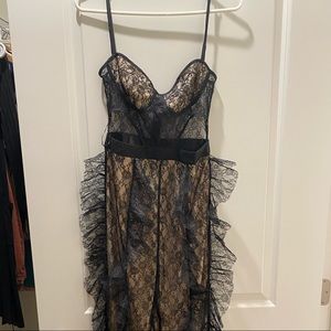 Black lace jumpsuit